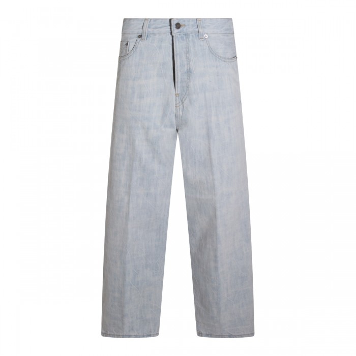 LIGHT BLUE COTTON JEANS