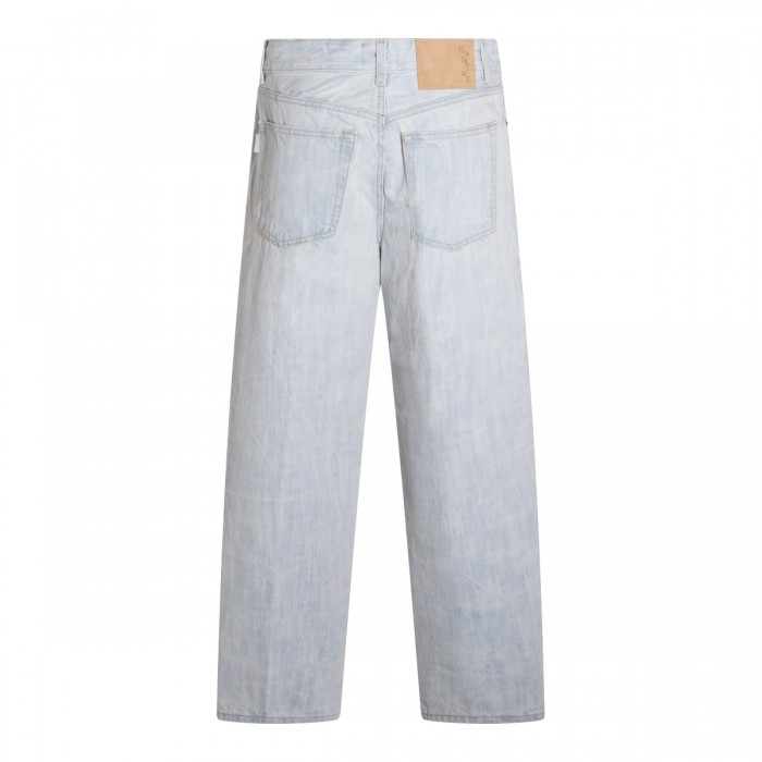 LIGHT BLUE COTTON JEANS 2