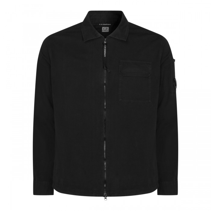 BLACK COTTON SHIRT