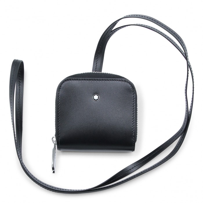 BLACK LEATHER WALLET