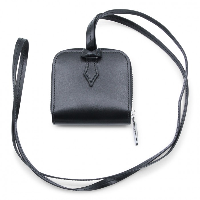 BLACK LEATHER WALLET 2