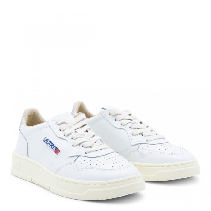 WHITE AND SILVER SNEAKERS 2