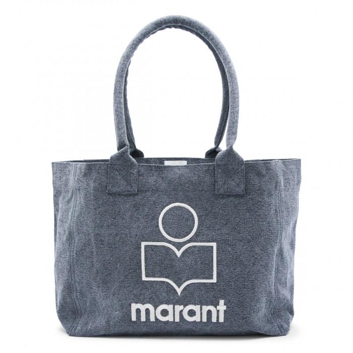 DARK GREY COTTON TOTE
