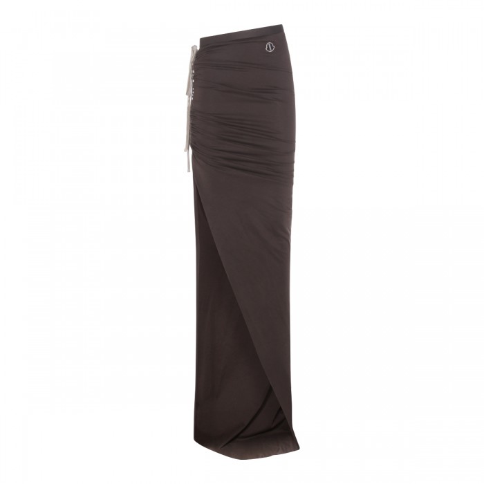 DARK GREY COTTON SKIRT