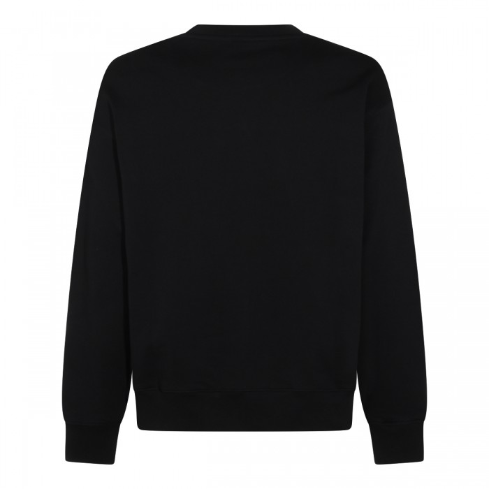BLACK COTTON SWEATSHIRT 2