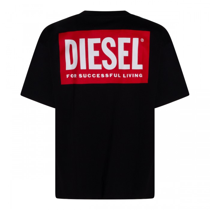 BLACK COTTON T-SHIRT 2