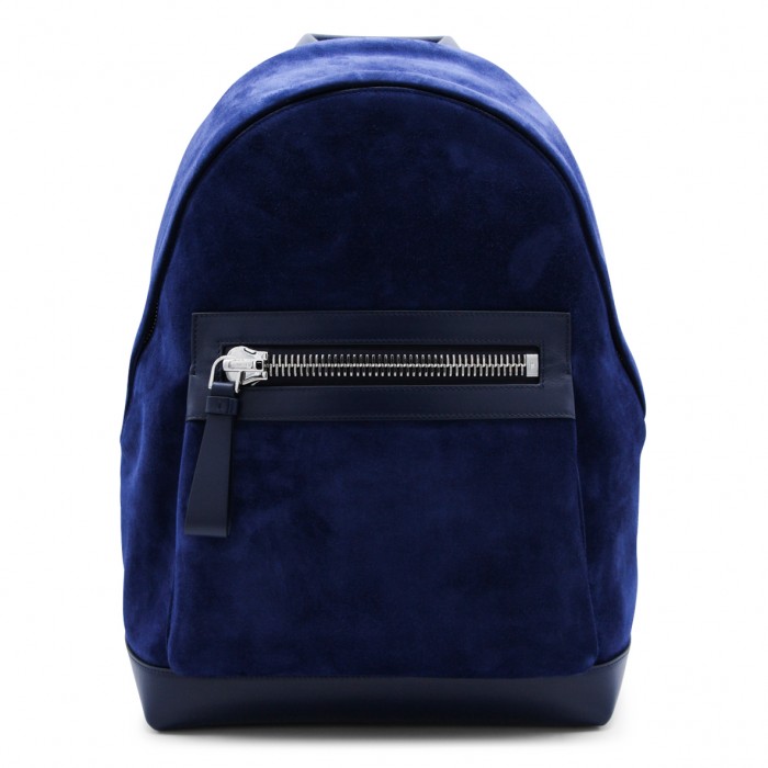 BLUE SUEDE BACKPACK