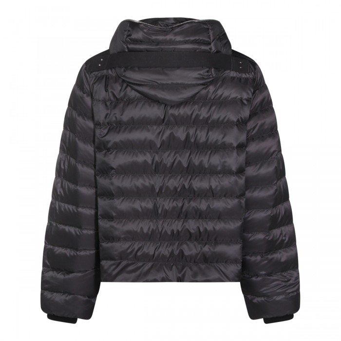 BLACK ZIPLOCK DOWN JACKET 2