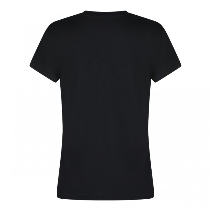 BLACK COTTON T-SHIRT 2