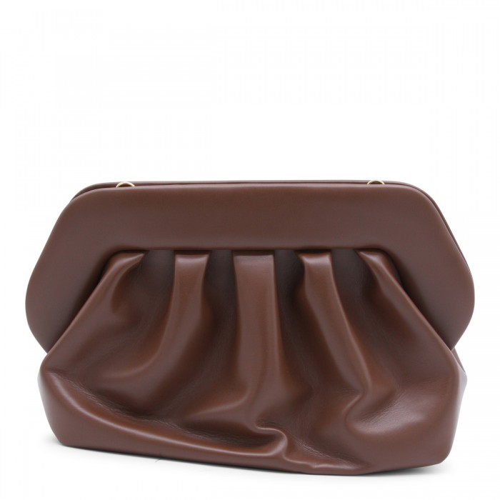 BROWN VEGAN LEATHER BIOS...