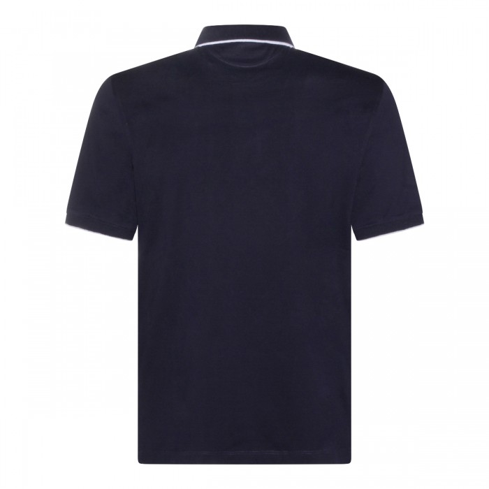 NAVY COTTON POLO SHIRT 2