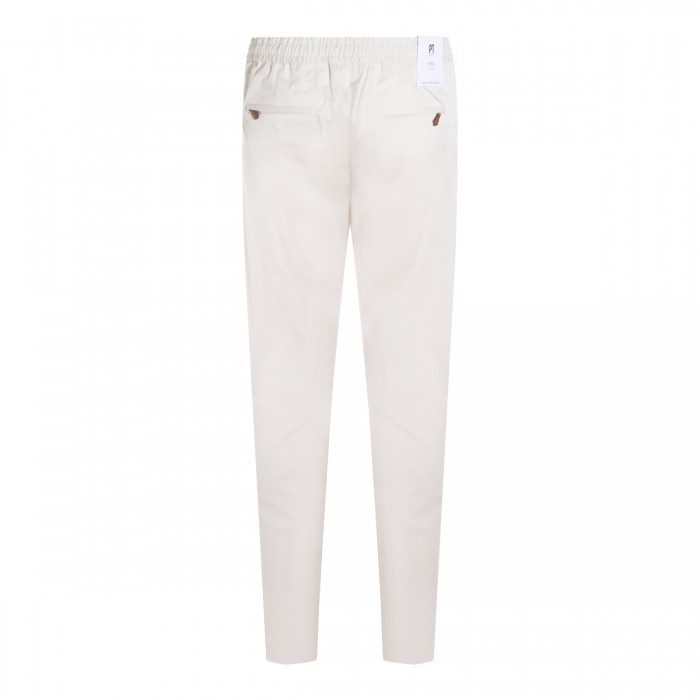 WHITE COTTON PANTS 2