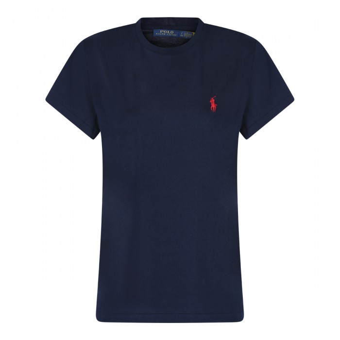 NAVY COTTON T-SHIRT