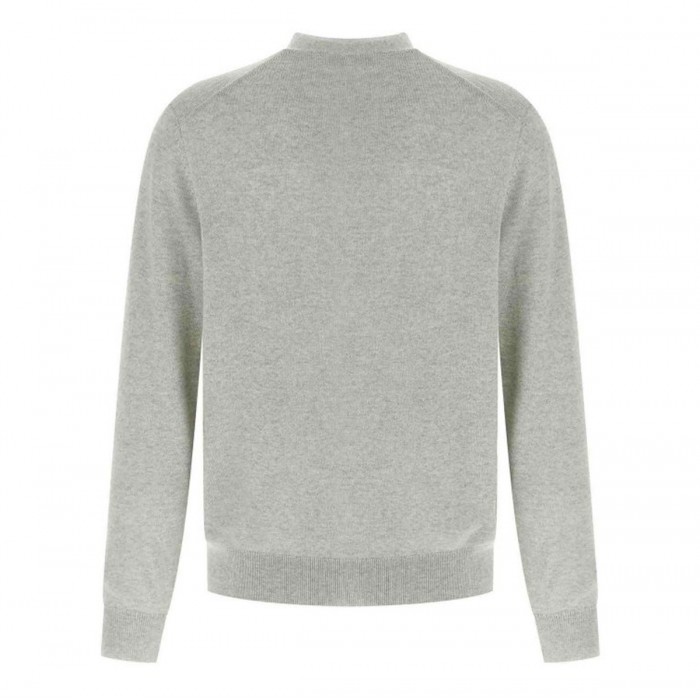 GREY MERINO WOOL KNITWEAR 2