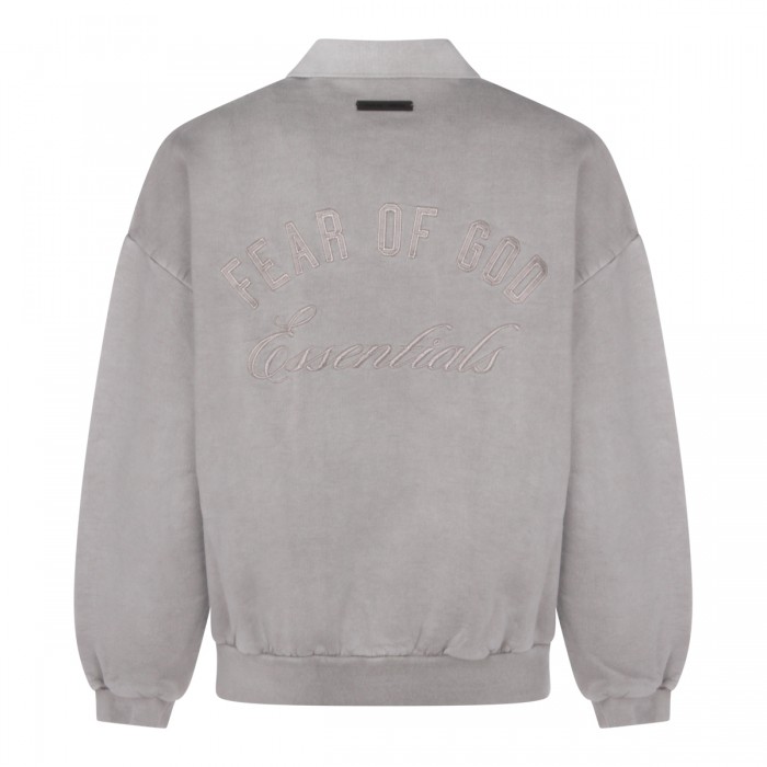 GREY COTTON SWEATSHIRT 2