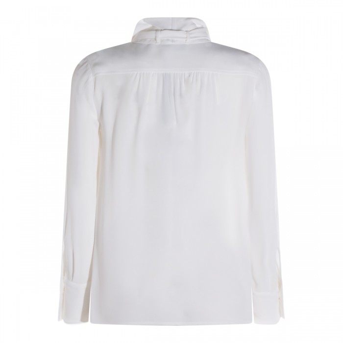 WHITE VISCOSE SHIRT 2