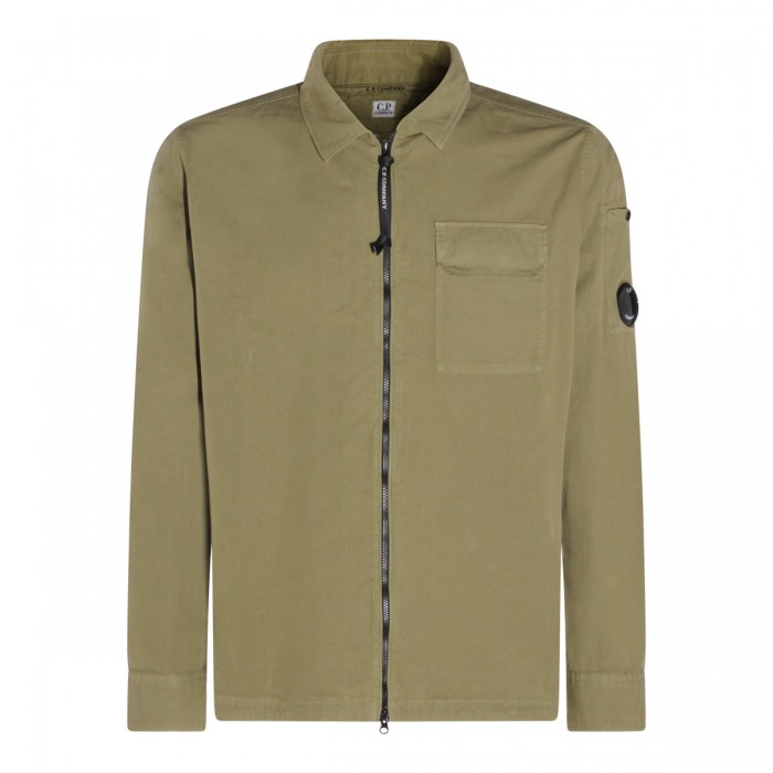 LIGHT GREEN COTTON SHIRT