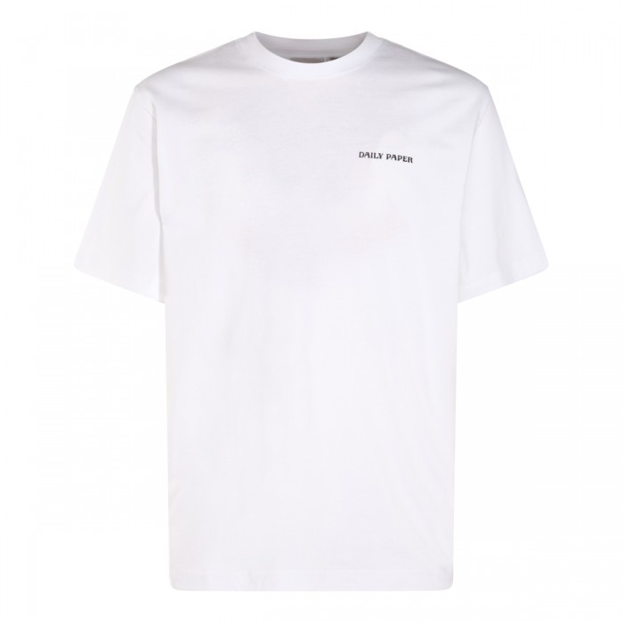 WHITE COTTON T-SHIRT