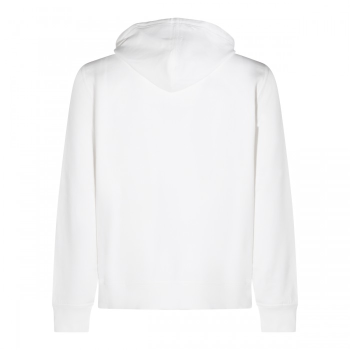WHITE COTTON SWEATSHIRT 2