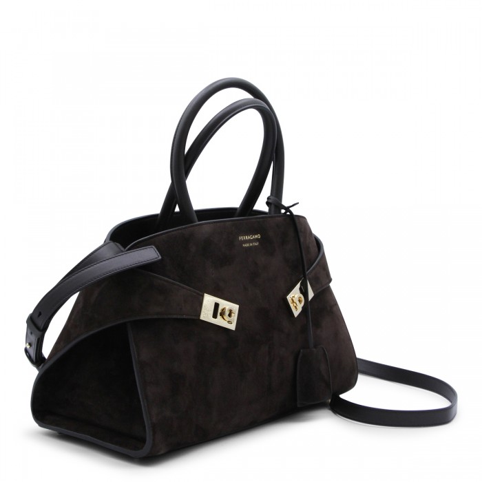 DARK BROWN LEATHER HUG S... 2