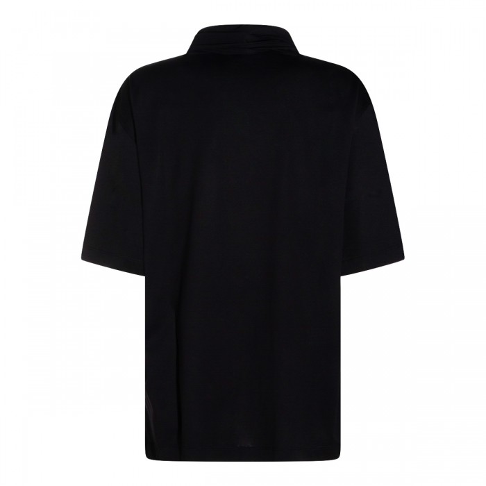 BLACK COTTON T-SHIRT 2
