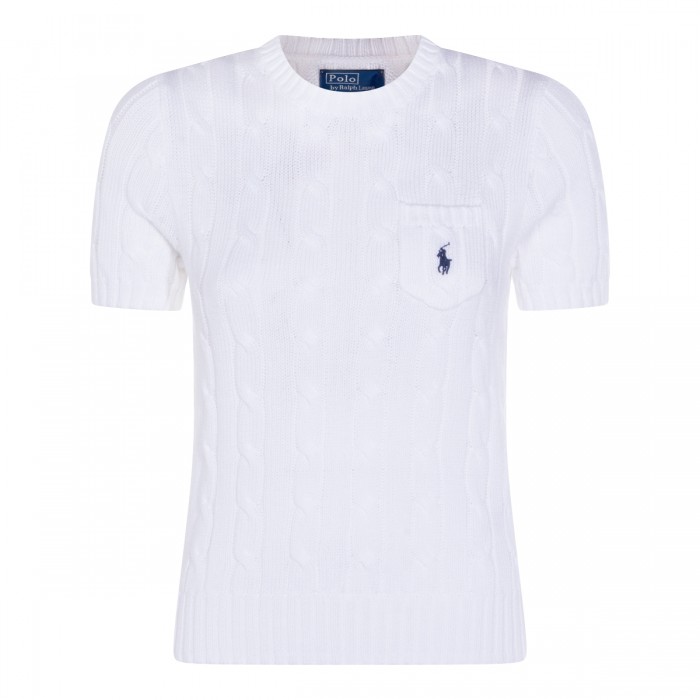 WHITE COTTON KNITWEAR