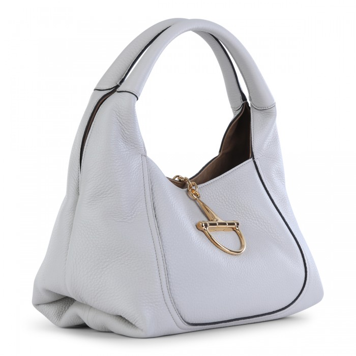 WHITE LEATHER SOFTBIT TOTES 2