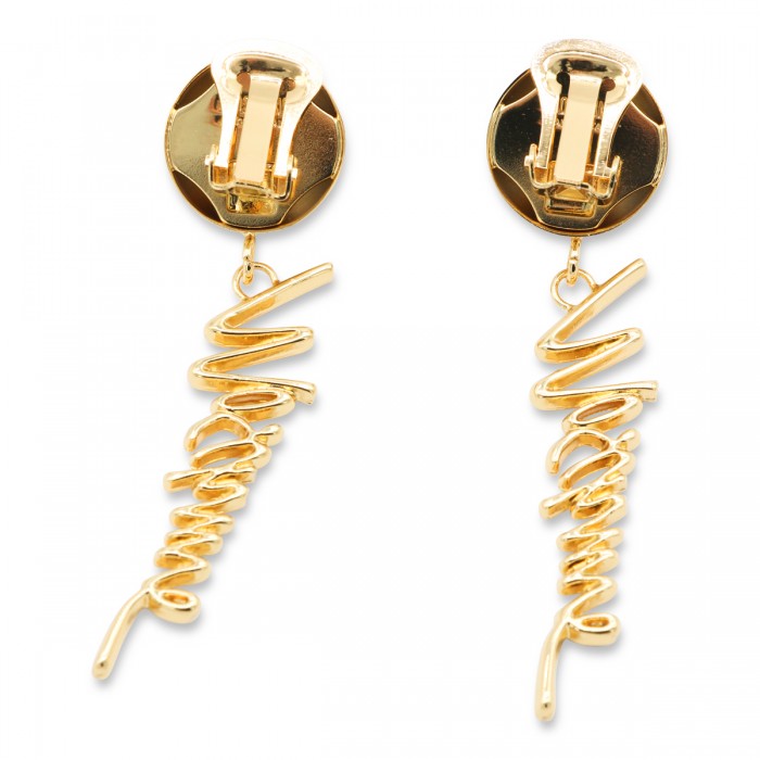 GOLD METAL EARRINGS 2