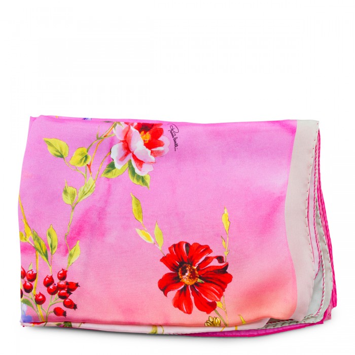 MULTICOLOR SILK SCARF