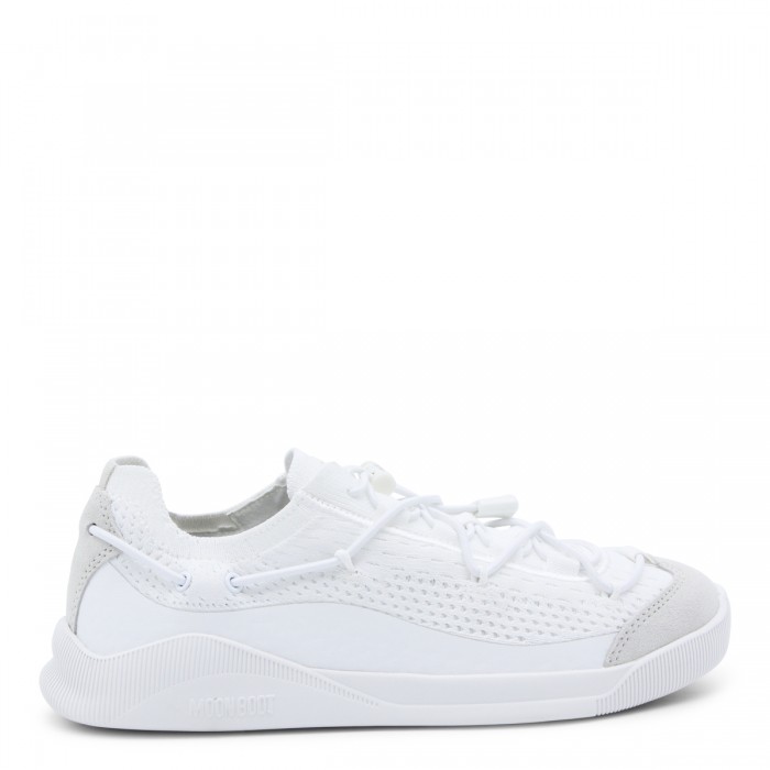 WHITE LEATHER SNEAKERS