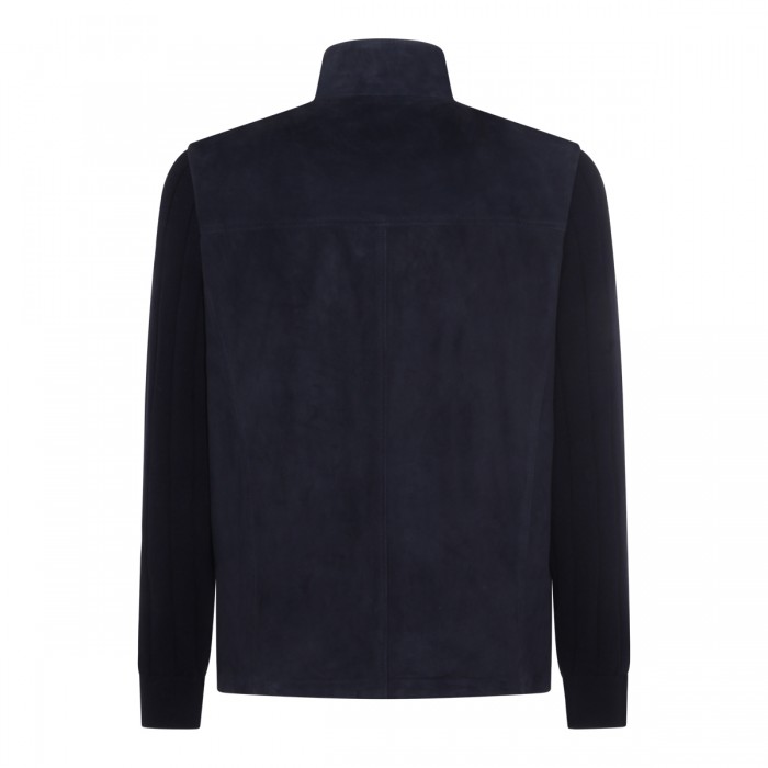 BLUE LEATHER JACKET 2