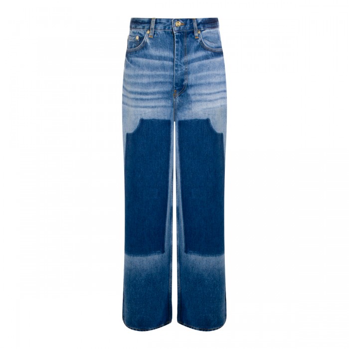 LIGHT BLUE COTTON JEANS