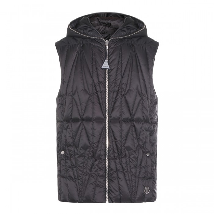 BLACK GEOCAMO ZIPLOCK DOWN...