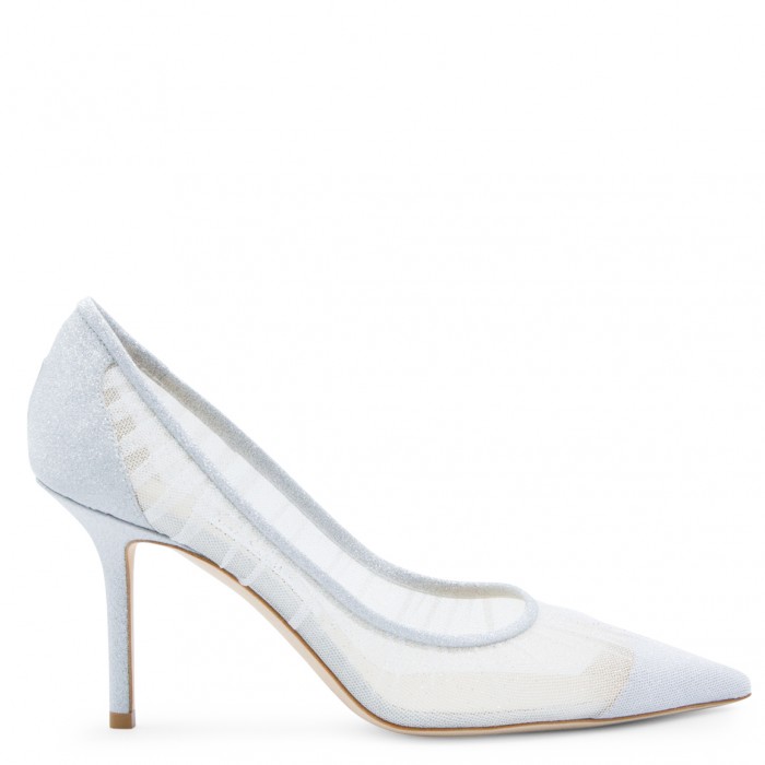 IVORY AND SILVER MESH LOVE...