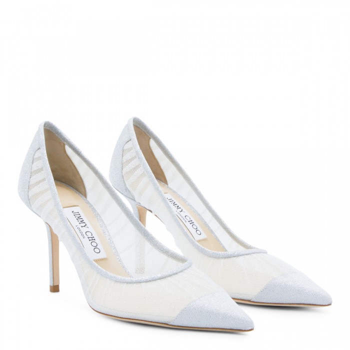 IVORY AND SILVER MESH LOVE... 2