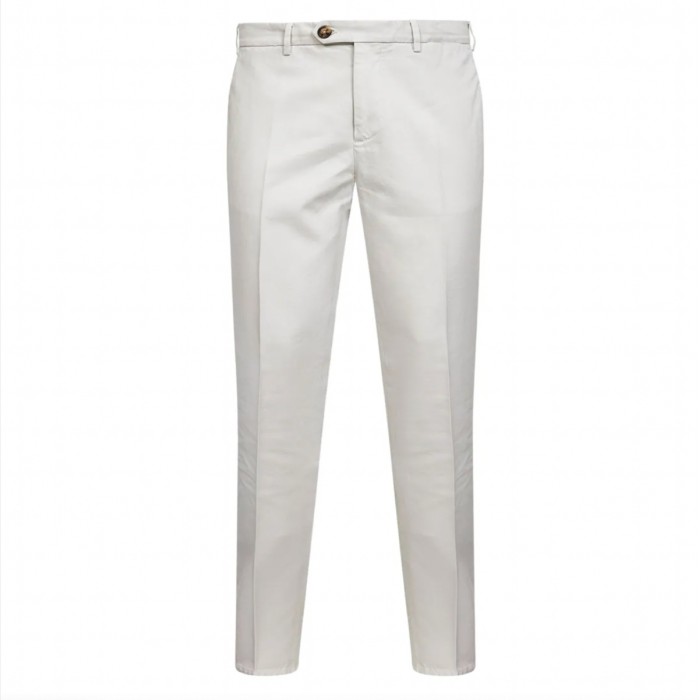 WHITE COTTON PANTS