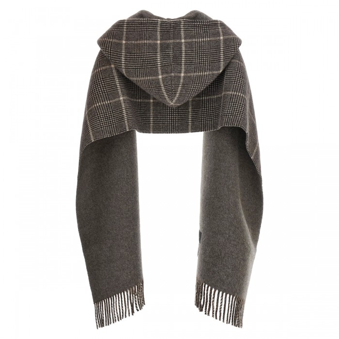 BROWN CASHMERE SCARF 2