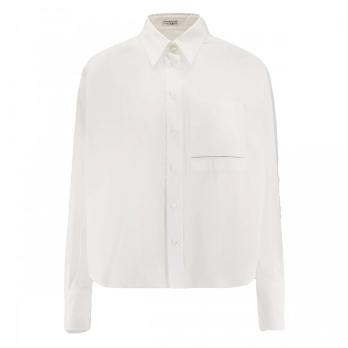 WHITE COTTON SHIRT