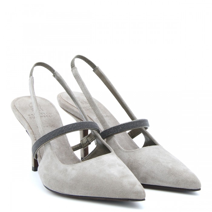 GREY SUEDE MONILI CHAIN... 2