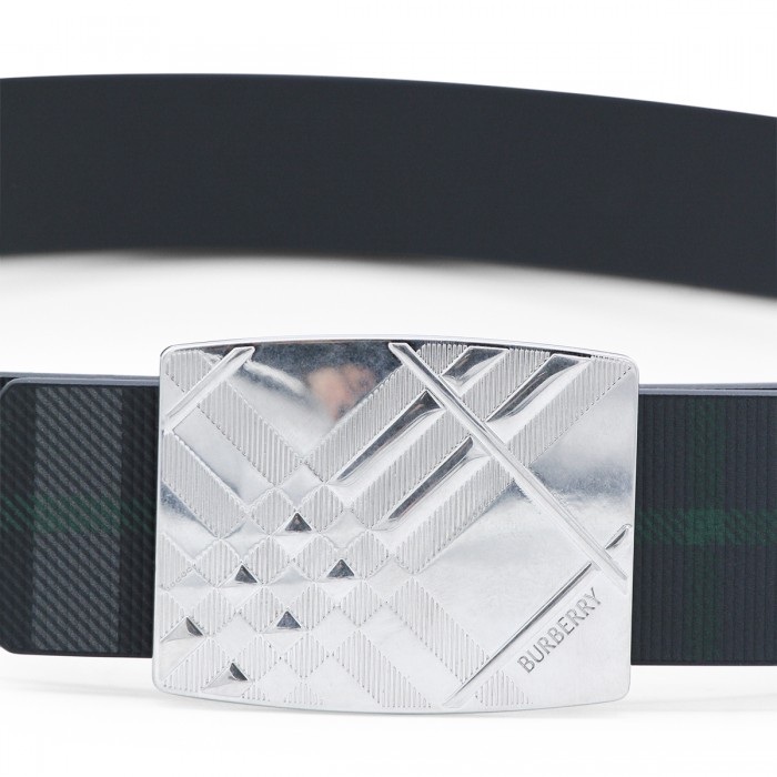 BLACK LEATHER BELT 2