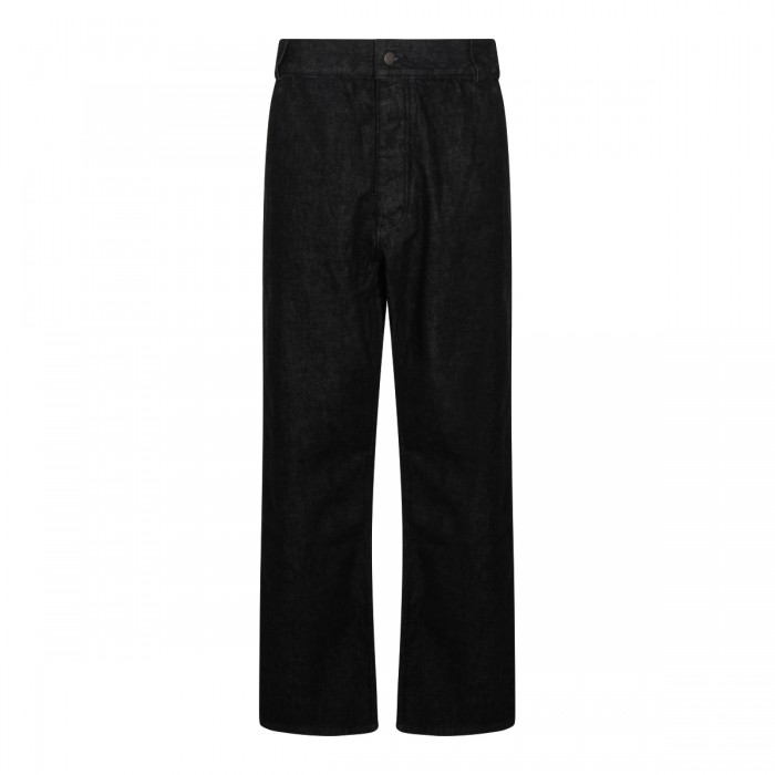 BLACK COTTON PANTS