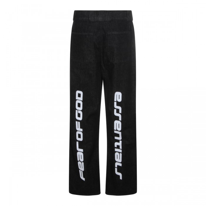 BLACK COTTON PANTS 2