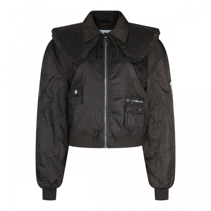 DARK BROWN CASUAL JACKET