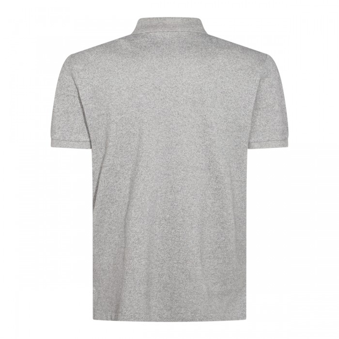 GREY COTTON POLO SHIRT 2