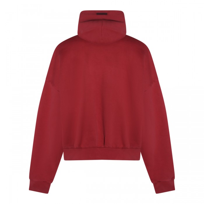 RED COTTON SWEATSHIRT 2