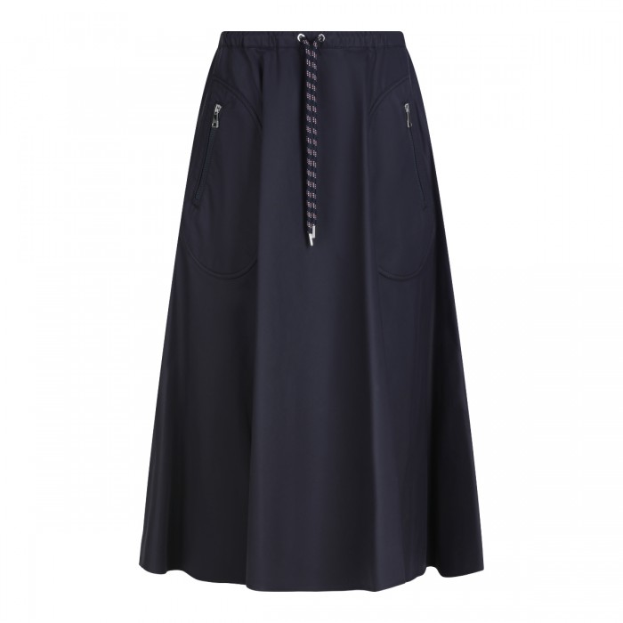 BLACK MIDI SKIRT