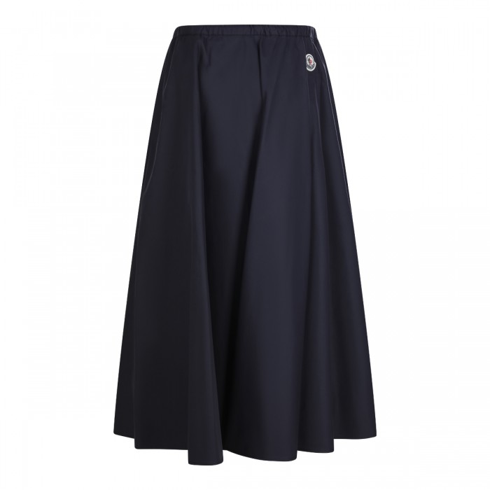BLACK MIDI SKIRT 2