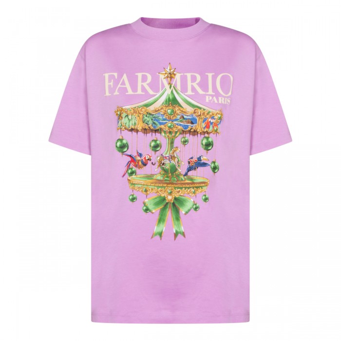 LILAC COTTON T-SHIRT