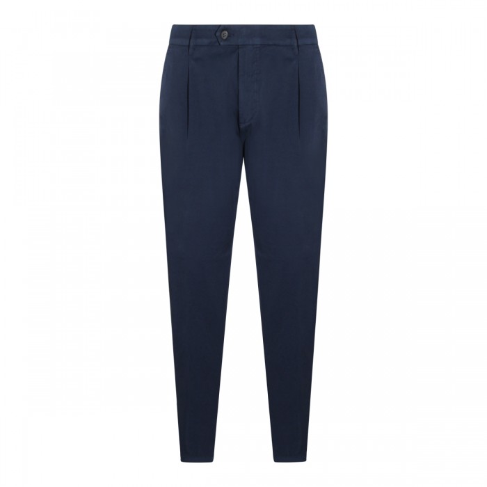 BLUE COTTON PANTS