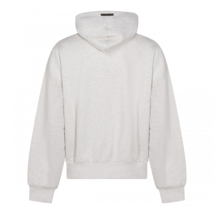 LIGHT GREY COTTON SWEATSHIRT 2